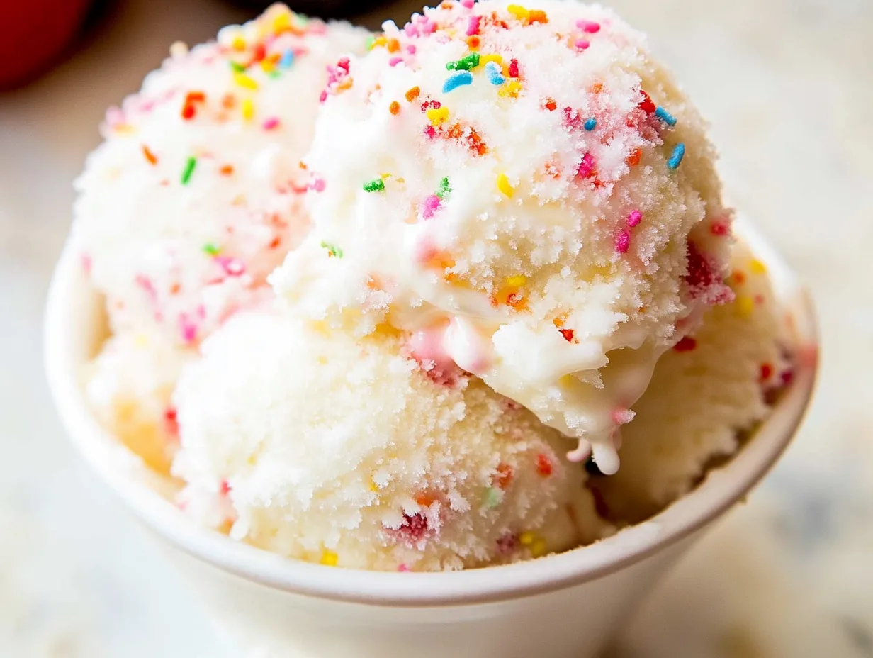 Snow ice cream