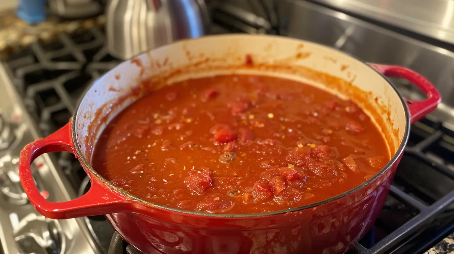 Creamy Chunky Tomato Soup