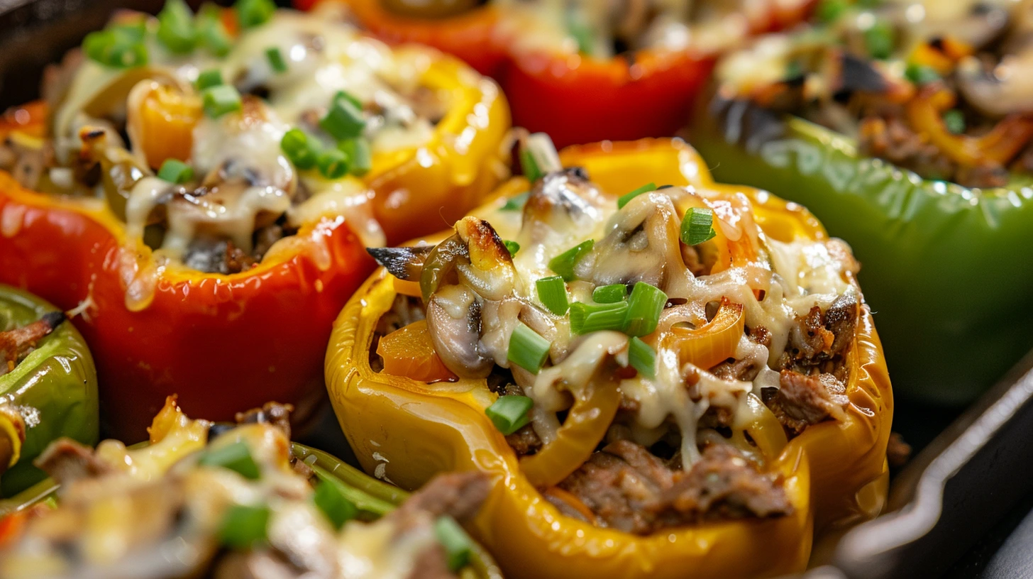 Philly Cheesesteak Stuffed Peppers 1